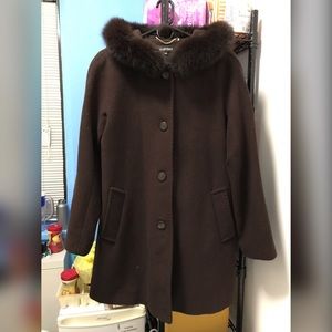 Ellen Tracy vintage fur coat